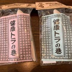 【未使用品】木製マッサージ棒２個セット　足つぼガイド＆健康とらの巻付！の画像