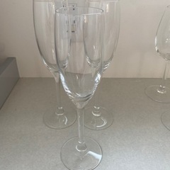シャンパングラス3脚の画像