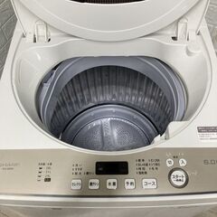 MKT090711 シャープ 6.0kg 洗濯機 一人暮らし 小型の画像