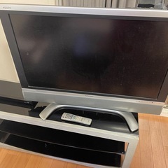 SHARP液晶テレビの画像