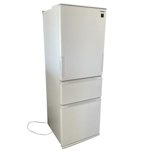 SHARP ノンフロン冷凍冷蔵庫 SJ-PW37K-W SJ-PW37K | 冷蔵庫：シャープ