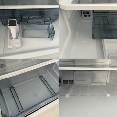シャープ SHARP ノンフロン冷凍冷蔵庫 SJ-PW37K-W 2024年製 ホワイト どっちもドア 3ドア 取扱説明書付き の画像
