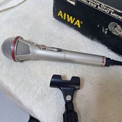 AIWA  2wayワイヤレス電子エコーマイクロホンの画像