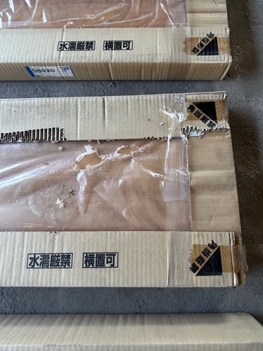 クローゼットドア一式、新品未使用、訳あり　