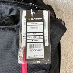 新品 ディアドラ  テニスラケットバッグ  リュック テニスバッグ の画像