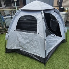 テント ワンタッチ 4人用 5人用 完全遮光 3m×2.5mの画像