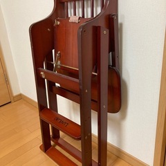 木製ベビーチェア の画像