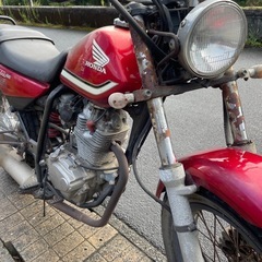 FTR223 仕上げベース 書類有 TW 250TR の画像