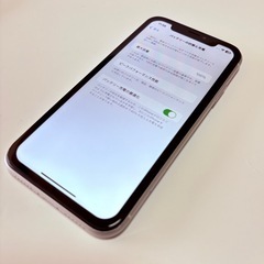 ✨Apple iPhone XR 128GB ホワイト✨ SIMフリー／残債なし／バッテリー最大容量100％の画像