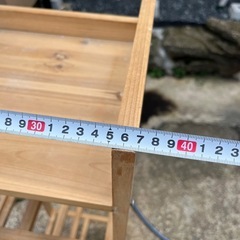 木製棚の画像