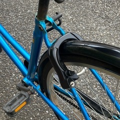 自転車　27インチ　ライト付きの画像