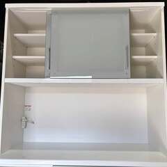 MATSUDA 松田家具キッチンボード、食器棚、幅117cm Used/美品の画像