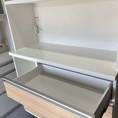 MATSUDA 松田家具キッチンボード、食器棚、幅117cm Used/美品の画像
