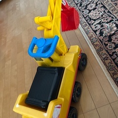 ダイヤ工業の乗用玩具わんぱくショベル&パトカーの画像