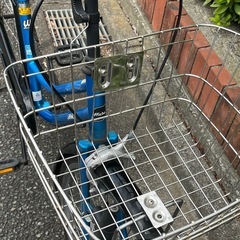 自転車　27インチ　ライト付きの画像