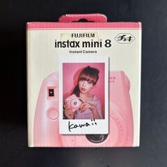 【譲渡先決定：9月30日まで 無料 チェキ instax mini 8 ピンク インスタントカメラ】の画像