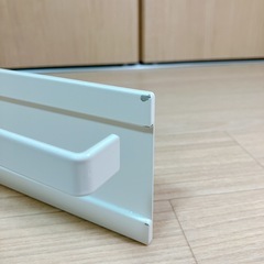 山崎実業　Tower　洗濯機マグネットタオルハンガー2段の画像