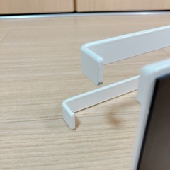 山崎実業　Tower　洗濯機マグネットタオルハンガー2段の画像