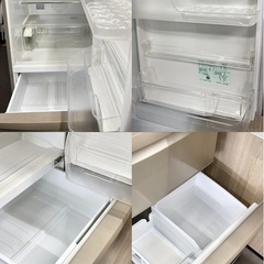 A1510 🌟激安‼️2017年製パナソニック3ドア冷蔵庫NR-C32FM-N  315L🌟自動製氷機⭕️動作確認済♻️配送・設置🉑の画像