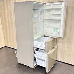 A1510 🌟激安‼️2017年製パナソニック3ドア冷蔵庫NR-C32FM-N  315L🌟自動製氷機⭕️動作確認済♻️配送・設置🉑の画像