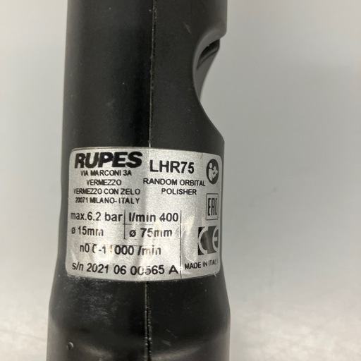 【中古】【店頭引取限定】エアポリッシャー　RUPES LHR  ¥18,000 (税込¥19,80