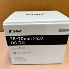 Sigma 28-70mm f2.8　SONY Eマウントレンズ　美品の画像