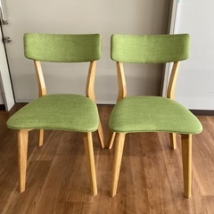 椅子（2脚セット）　【町田市再生家具】　251663の画像
