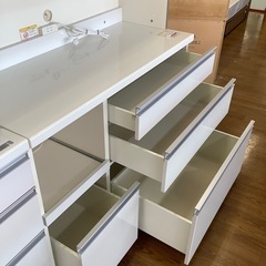PAMOUNA パモウナ 2枚扉レンジボード【トレファク 川越店の画像