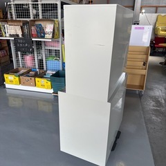 【Reいみず】オフィス家具　キャビネット2個セット(バラ売可)の画像