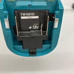 【中古】【店頭引取限定】インパクトレンチ MAKITA TW1001D ブルー 程度A 本体のみ コードレス式 18v 53 ¥20,000 (税込¥22,000)の画像