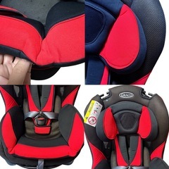 グレコ】G-FLOW チャイルドシート 新生児〜OKシートベルト固定式