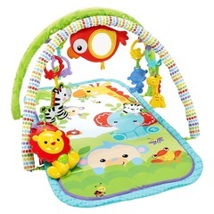 フィッシャープライス(fisher price) レインフォレスト指遊びミュージカルジム 【0カ月~】【知育玩具】【布おもちゃ】の画像