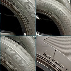 「商談中」「38」145/80R12 80/78NLT 中古タイヤ4本の画像