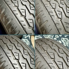 「商談中」「38」145/80R12 80/78NLT 中古タイヤ4本の画像