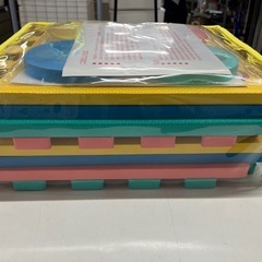 2509-136 ディズニーワールドイングリッシュマット 未使用　 ※保存時のキズありの画像