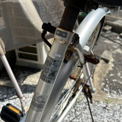 取引中　自転車2台　26インチ　27インチの画像