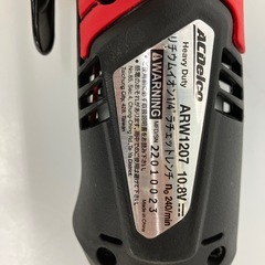 【中古】【店頭引取限定】AC Delco 電動ラチェット ARW1207 コードレス式1 0.8V 充電池1個付 11,000円の画像