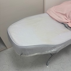 サロン用 ベッド リクライニングチェアー マッサージ マツエクの画像