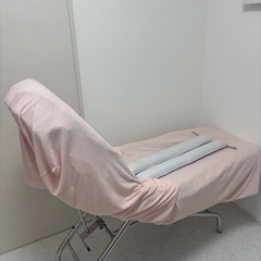サロン用 ベッド リクライニングチェアー マッサージ マツエクの画像