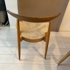 ジャンク　オーク無垢椅子の画像