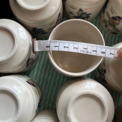 湯呑み13個セット　収納ケース　の画像