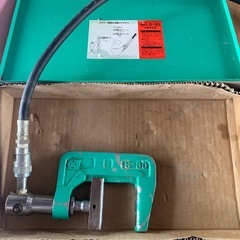 パイプ圧着機　亀倉精機　特殊工具の画像