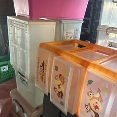 プラスチックケース　棚　引き出し　三段ボックス　収納　押入れ1個100円で まとめて、数個購入は値引きできます。の画像