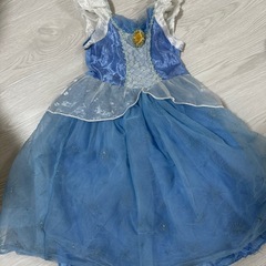 シンデレラ　ドレス　ファーショールつき　の画像