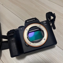 【元値中古15万円】SONY α7 II ミラーレス一眼カメラ標準ズームレンズ付の画像