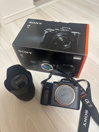 【元値中古15万円】SONY α7 II ミラーレス一眼カメラ標準ズームレンズ付