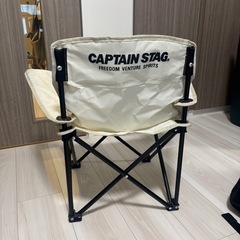 【新品】CAPTAIN STAG　キャンプ椅子の画像