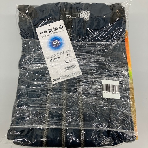 【未使用品】【店頭引取限定】XEBEC  空調服+スターターキット XS23011 XE98033 16,500円