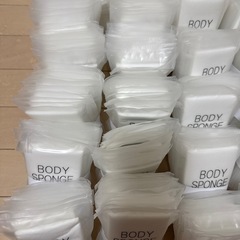 【500個】圧縮 ボディスポンジ マット袋【ソフト】の画像