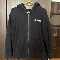 XLARGE パーカー キッズの画像